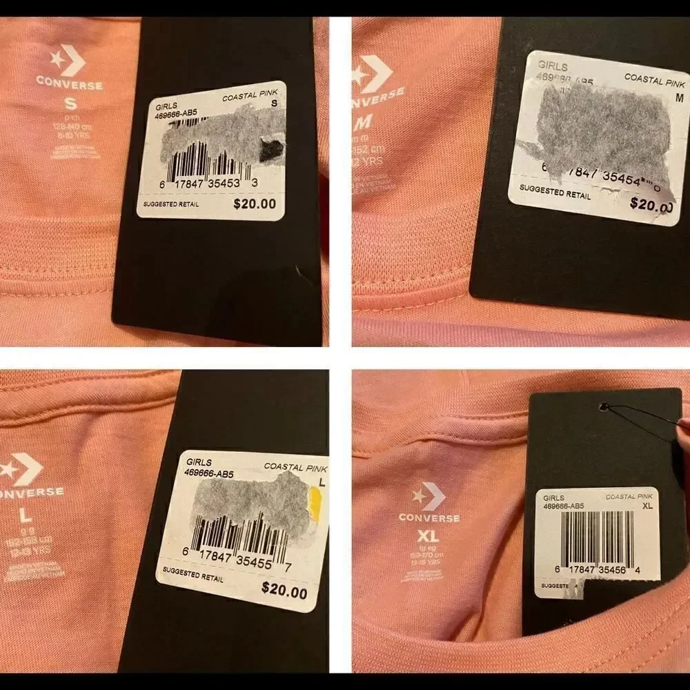 Converse girl tee